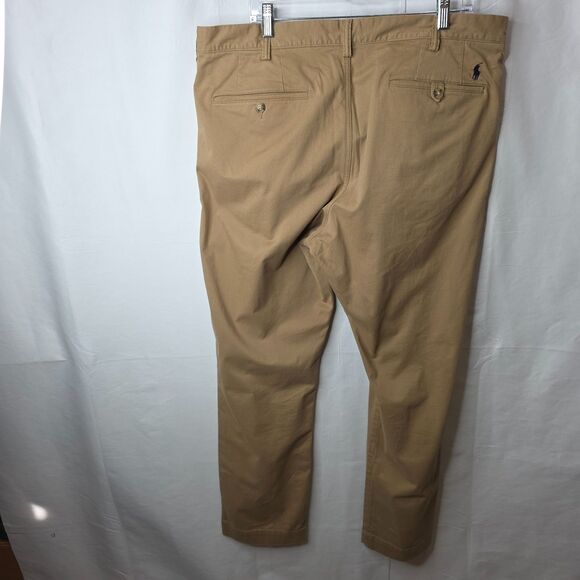 Polo Ralph Lauren Men’s 38x32 Beige Stretch Straight Fit Chino Pants - Picture 2 of 9